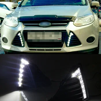 Turn Yellow Signal Function Waterproof 12V Car LED DRL Lamp LED Daytime Running Light For Ford Focus 2012-2015 Car-Styling
Turn Yellow Signal Function Waterproof 12V Car LED DRL Lamp LED Daytime Running Light For Ford Focus 2012-2015 Car-Styling