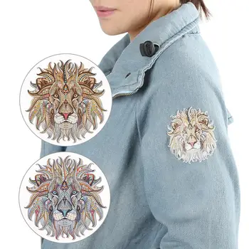 Iron-on Transfer Clothes Patches Cool 3D Lion Pattern Stickers for Top T-shirt
Iron-on Transfer Clothes Patches Cool 3D Lion Pattern Stickers for Top T-shirt