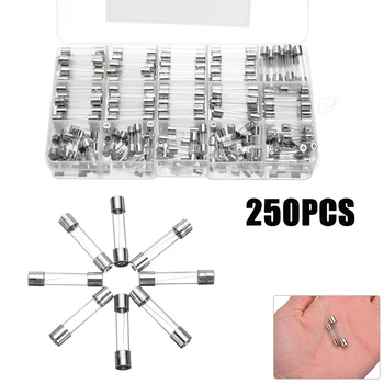 250pcs/box 1-20A Micro Fuse Quick Blow Glass Fuses Mini Fast Blow Fuse Tube Mixed Assortment Kit for Electric Circuit Protection
250pcs/box 1-20A Micro Fuse Quick Blow Glass Fuses Mini Fast Blow Fuse Tube Mixed Assortment Kit for Electric Circuit Protection