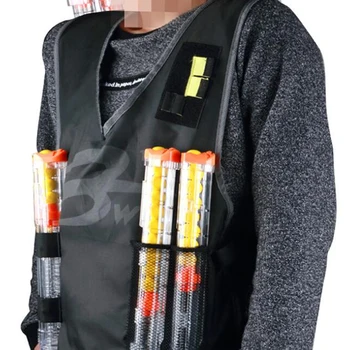 Ball Battle Vest Can Hold Eight Bullet Clip Simple Fashion Easy To Use Vest V-neck Battle Vest Large Capacity Black 
Ball Battle Vest Can Hold Eight Bullet Clip Simple Fashion Easy To Use Vest V-neck Battle Vest Large Capacity Black