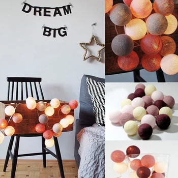 Fairy String Light Fairy String Romantic Super Bright Cotton Ball 20LED Wedding Festival Xmas Decor Fairy Light Outdoor Yard
Fairy String Light Fairy String Romantic Super Bright Cotton Ball 20LED Wedding Festival Xmas Decor Fairy Light Outdoor Yard