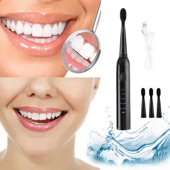 New Sonic Electric Toothbrush Usb Charge Rechargeable Replacement Whitening Chip Toothbrush Tooth Teeth Heads Bamboo Brush S6B0
New Sonic Electric Toothbrush Usb Charge Rechargeable Replacement Whitening Chip Toothbrush Tooth Teeth Heads Bamboo Brush S6B0