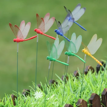 50Pcs/Set Artificial Dragonfly Butterflies Garden Decoration Outdoor Stakes Yard Plant Lawn Decor Stick 
50Pcs/Set Artificial Dragonfly Butterflies Garden Decoration Outdoor Stakes Yard Plant Lawn Decor Stick