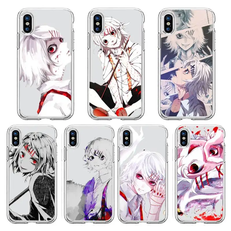 Anime JUUZOU SUZUYA Tokyo Ghouls Phone Case Transparent soft For iphone 5 5s 5c se 6 6s 7 8 11 12 plus mini x xs xr pro max
Anime JUUZOU SUZUYA Tokyo Ghouls Phone Case Transparent soft For iphone 5 5s 5c se 6 6s 7 8 11 12 plus mini x xs xr pro max