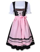 Women Deluxe Oktoberfest Dirndl Dress Tradition Bavaria Beer Girl Maid Costume Fancy Dress
Women Deluxe Oktoberfest Dirndl Dress Tradition Bavaria Beer Girl Maid Costume Fancy Dress