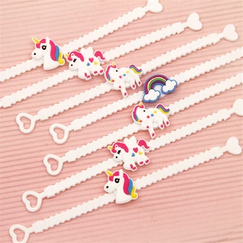 10pcs unicornio Bracelets Wristband Unicorn First Birthday Party Favors Supplies for Kids Girls Rubber Band Unicorn Bracelet 
10pcs unicornio Bracelets Wristband Unicorn First Birthday Party Favors Supplies for Kids Girls Rubber Band Unicorn Bracelet