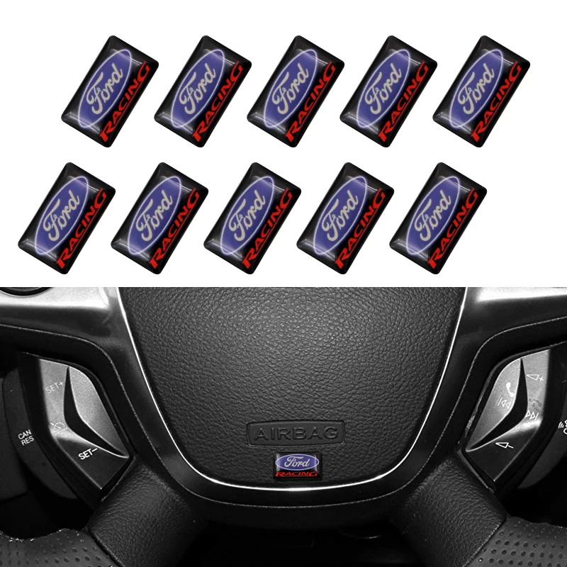 10PCS Car Interior Steering Wheel Sticker Car Epoxy Decorative Sticker for Ford Mk2 Mk3 Mk4 Mk5 Mk7 Fiesta FOCUS 2 3 4 5 Fusion
10PCS Car Interior Steering Wheel Sticker Car Epoxy Decorative Sticker for Ford Mk2 Mk3 Mk4 Mk5 Mk7 Fiesta FOCUS 2 3 4 5 Fusion