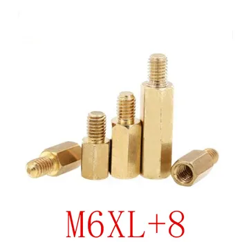 1-5pcs M6*8/10/12/15/18/20/25/30/35/40/50/60/70/80+8 Male Female Brass Standoff Spacer Hexagonal Stud Spacer Hollow Pillars 
1-5pcs M6*8/10/12/15/18/20/25/30/35/40/50/60/70/80+8 Male Female Brass Standoff Spacer Hexagonal Stud Spacer Hollow Pillars
