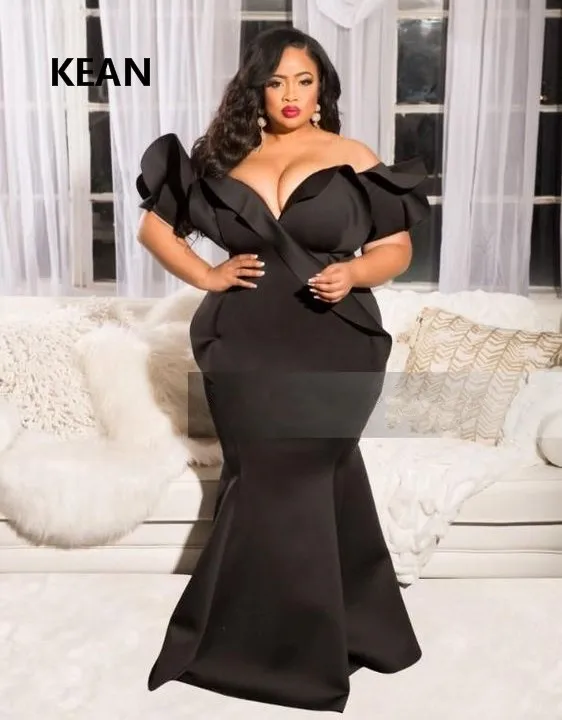 Off the Shoulder Evening Dress Simple Mermaid Ruffle Plus Size vestidos Islamic Dubai Kaftan Saudi Arabic Prom Dress Custom Made
Off the Shoulder Evening Dress Simple Mermaid Ruffle Plus Size vestidos Islamic Dubai Kaftan Saudi Arabic Prom Dress Custom Made
