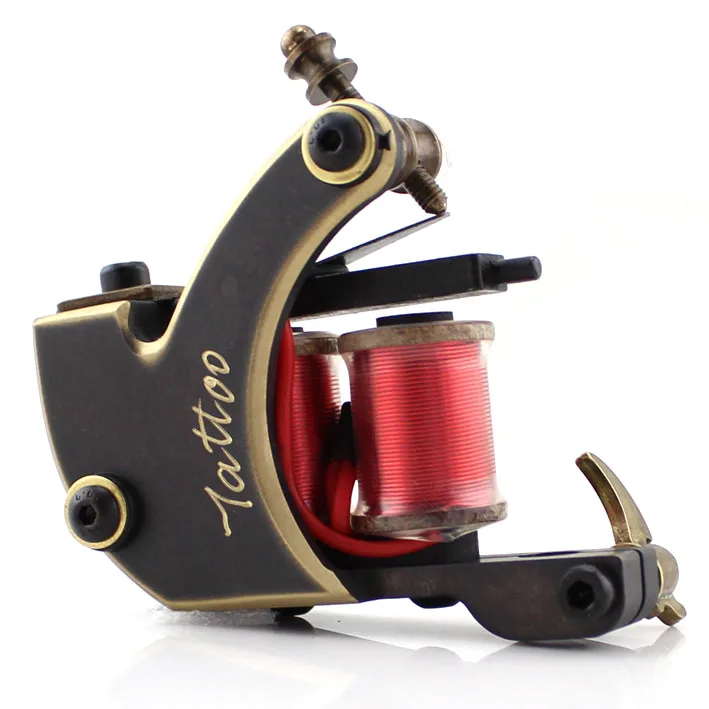 Ambition Pure Copper Handmade Tattoo Machine Coil Tattoo Machine For Liner & Shader 10 Wraps & 12 Wraps Tattoo Supplies
Ambition Pure Copper Handmade Tattoo Machine Coil Tattoo Machine For Liner & Shader 10 Wraps & 12 Wraps Tattoo Supplies