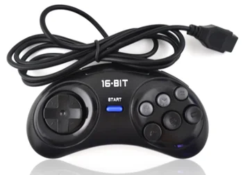 For SEGA Genesis Game controller for 16 bit handle controller 6 Button Gamepad for SEGA MD Game Accessories
For SEGA Genesis Game controller for 16 bit handle controller 6 Button Gamepad for SEGA MD Game Accessories