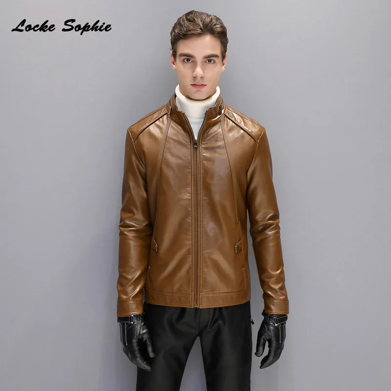 1pcs Men's Plus size locomotive jacket blazers 2019 Autumn Faux PU leather Splicing Slim fit Jacket Men Skinny jackets Coats 
1pcs Men's Plus size locomotive jacket blazers 2019 Autumn Faux PU leather Splicing Slim fit Jacket Men Skinny jackets Coats