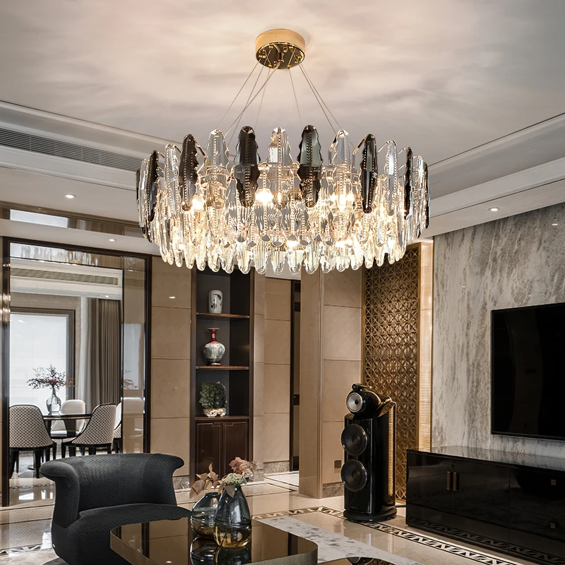 Postmodern Light Luxury LED Chandelier Living Room Chandelier Luxury Bedroom Dining Chandelier Lighting Simple Nordic Lamps
Postmodern Light Luxury LED Chandelier Living Room Chandelier Luxury Bedroom Dining Chandelier Lighting Simple Nordic Lamps