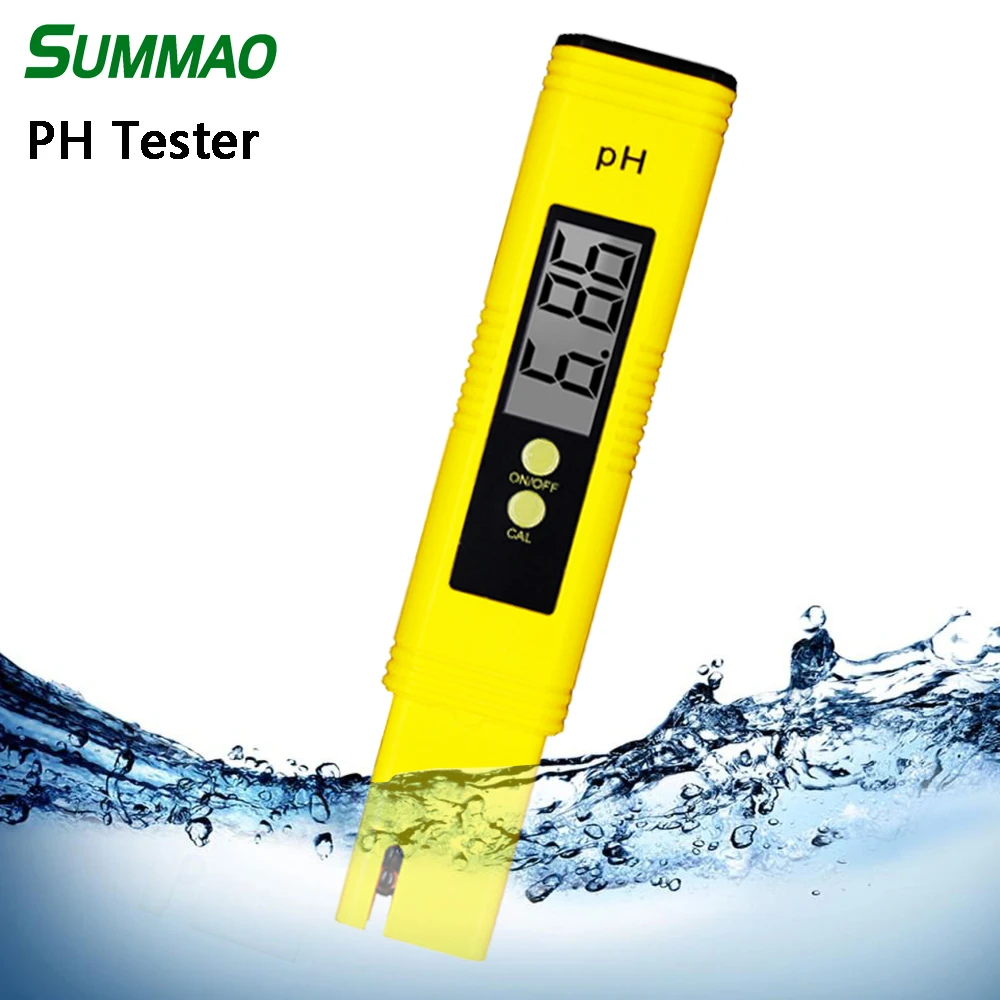 Digital PH Tester Acidity Meter Water Quality Test Tool Waterproof Purity Monitor 0.01/0.1 PH Detector Option for Aquarium Pool
Digital PH Tester Acidity Meter Water Quality Test Tool Waterproof Purity Monitor 0.01/0.1 PH Detector Option for Aquarium Pool