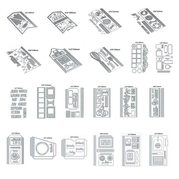 2020 3D New Metal Cutting Dies and Scrapbooking For Paper Making Album Backgrounds Decor Embossing No Stamps Frame Card Craft
2020 3D New Metal Cutting Dies and Scrapbooking For Paper Making Album Backgrounds Decor Embossing No Stamps Frame Card Craft