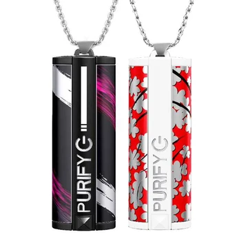 Wearable Air Purifier Necklace Mini Portable USB Air Cleaner Negative Ion Generator Low Noise Car Air Freshener 
Wearable Air Purifier Necklace Mini Portable USB Air Cleaner Negative Ion Generator Low Noise Car Air Freshener