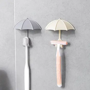 3Pcs/Set Cute Umbrella Wall Hanger Toothbrush Holder Razor Socket Hook Men Shaving Shelf Organizer
3Pcs/Set Cute Umbrella Wall Hanger Toothbrush Holder Razor Socket Hook Men Shaving Shelf Organizer