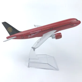 16CM Manchester United Airbus 320 Alloy Airplane Model Children Birthday Gift Toy
16CM Manchester United Airbus 320 Alloy Airplane Model Children Birthday Gift Toy