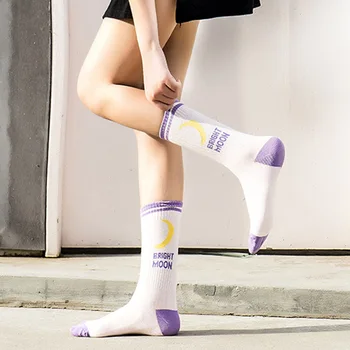 5 Pairs Women Lady Socks Moon Letters Elasticity Breathable Cute Cotton Fabric EIG88
5 Pairs Women Lady Socks Moon Letters Elasticity Breathable Cute Cotton Fabric EIG88