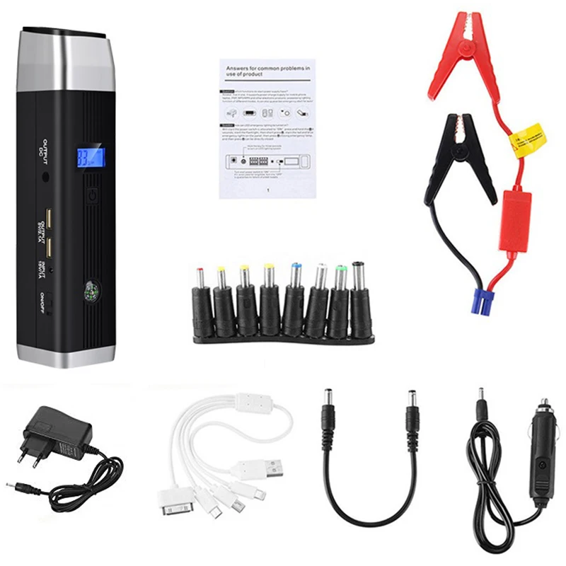 Eu Plug Car Jump Starter High Peak Current Battery Fashionable Battery Booster Petrol Starting Emergency Auto Power Bank
Eu Plug Car Jump Starter High Peak Current Battery Fashionable Battery Booster Petrol Starting Emergency Auto Power Bank