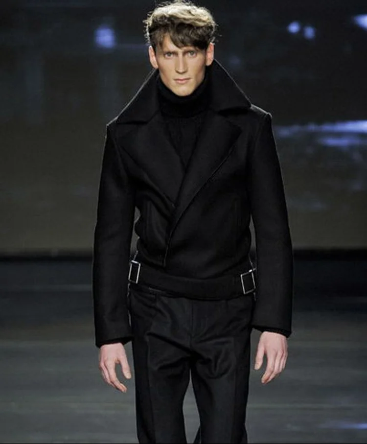 Men's woolen jacket 2020 autumn and winter new show locomotive short business slim casual woolen coat jacket Men's woolen jacket 2020 autumn and winter new show locomotive short business slim casual woolen coat jacket