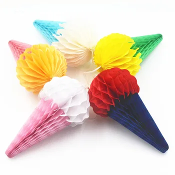 Colorful 5pcs Paper Hanging Tissue Ice Cream Honeycomb Balls Lanterns Poms Poms for Wedding Birthday Party Home Decoration
Colorful 5pcs Paper Hanging Tissue Ice Cream Honeycomb Balls Lanterns Poms Poms for Wedding Birthday Party Home Decoration