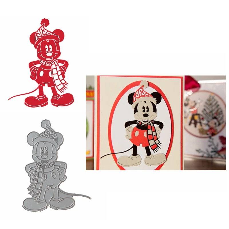 Metal Cutting Dies Akimbo Mouse With Christmas Hat Die Cuts For Card Making DIY Scrapbooking Decoration New 2019 Crafts Cards
Metal Cutting Dies Akimbo Mouse With Christmas Hat Die Cuts For Card Making DIY Scrapbooking Decoration New 2019 Crafts Cards
