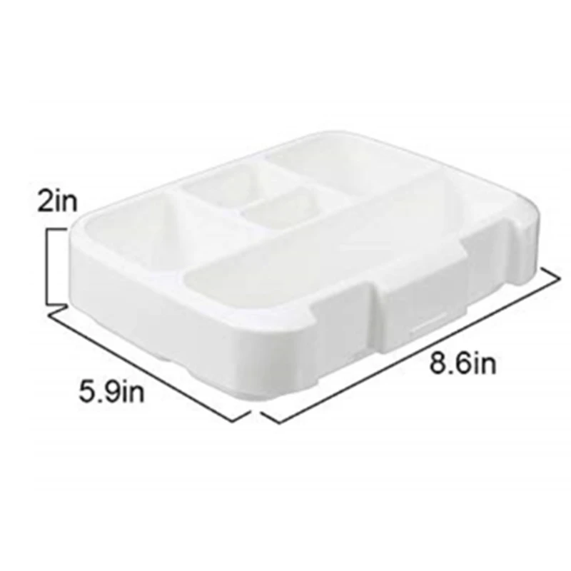 Lunch Box Portable Multiple Grids Bento School Student Kids Dinnerware Food Storage Container Leak Proof Picnic Off | Дом и сад