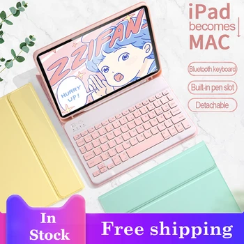 For NEW iPad Pro 12.9 4th generation Bluetooth Keyboard Mouse Case For iPad Pro 11 2020 2th Candy Color Smart Leather Cove
For NEW iPad Pro 12.9 4th generation Bluetooth Keyboard Mouse Case For iPad Pro 11 2020 2th Candy Color Smart Leather Cove