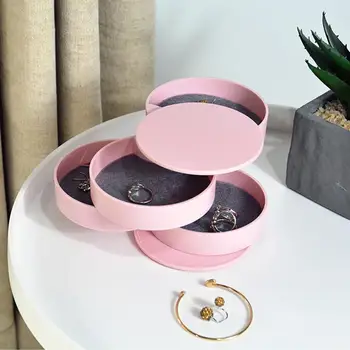 Portable 4 Layers Rotating Makeup Organizer Cosmetic Box Holder Jewelry Lip Balm Storage Case Saving Space
Portable 4 Layers Rotating Makeup Organizer Cosmetic Box Holder Jewelry Lip Balm Storage Case Saving Space