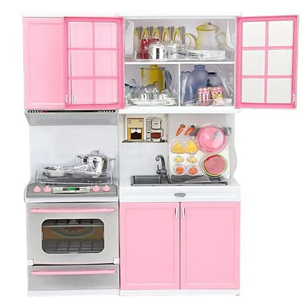 Children's High-grade Pink Kitchen Play House Toys Set Kid Toys
Children's High-grade Pink Kitchen Play House Toys Set Kid Toys