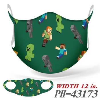 Breathable Non-marking Masks Around Minecraft Are Dustproof Waterproof Washable and Reusable Masks for Party Decoration
Breathable Non-marking Masks Around Minecraft Are Dustproof Waterproof Washable and Reusable Masks for Party Decoration