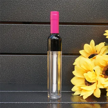 5ML 10/30/50pcs Empty Rose Red Plastic Lipgloss Bottle with Colored Cap, Wine Shape Creative Portable Lip Gloss Tube
5ML 10/30/50pcs Empty Rose Red Plastic Lipgloss Bottle with Colored Cap, Wine Shape Creative Portable Lip Gloss Tube