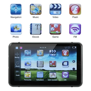 7inch HD Car GPS Navigation FM Radio Music Video MP3 Auto Voice Guidance GPS Navigators for Car Truck Bus
7inch HD Car GPS Navigation FM Radio Music Video MP3 Auto Voice Guidance GPS Navigators for Car Truck Bus
