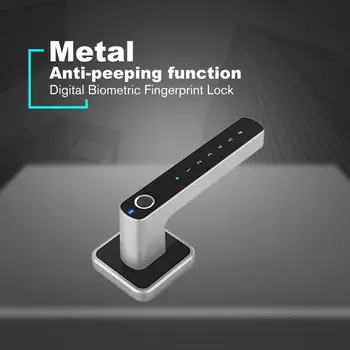 E31 Digital Intelligent Biometric Fingerprint Lock Keyless Smart Door Lock Fingerprint+Password Unlocking 2 Ways
E31 Digital Intelligent Biometric Fingerprint Lock Keyless Smart Door Lock Fingerprint+Password Unlocking 2 Ways