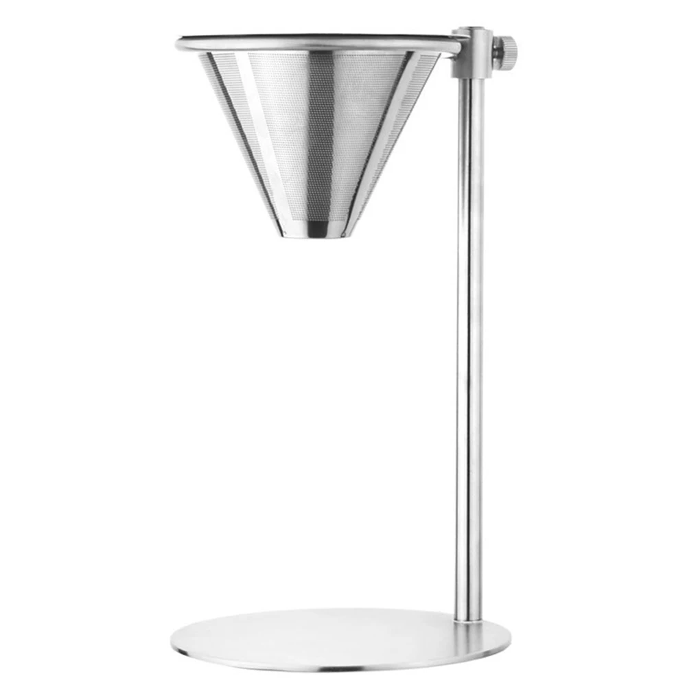Adjustable Height Round Base Stainless Steel With Filter Easy Clean Freestanding Coffee Dripper Stand Kitchen Durable Household
Adjustable Height Round Base Stainless Steel With Filter Easy Clean Freestanding Coffee Dripper Stand Kitchen Durable Household