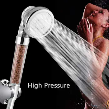 High Pressure Water Saving Bathroom Shower Healthy Negative Ion SPA Filtered Shower 3-Function Adjustable Jetting Shower Head
High Pressure Water Saving Bathroom Shower Healthy Negative Ion SPA Filtered Shower 3-Function Adjustable Jetting Shower Head