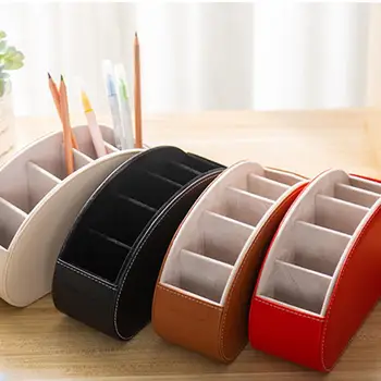 PU Leather Storage Box Multifunctional Desk Organizer Box Black Solid Color Simple Style Home Office Remote Control Storage
PU Leather Storage Box Multifunctional Desk Organizer Box Black Solid Color Simple Style Home Office Remote Control Storage