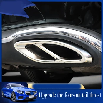 Four Exhaust Pipe Decoration Frame Tail Throat Modification for Mercedes-Benz E-Class E300L/C200L/GLC260/A200L 2018-2020
Four Exhaust Pipe Decoration Frame Tail Throat Modification for Mercedes-Benz E-Class E300L/C200L/GLC260/A200L 2018-2020