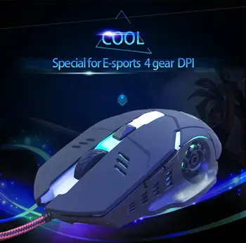 Computer Mouse Magnetic Ring Anti-interference Colorful Mixed Light 6-key Game Mouse
Computer Mouse Magnetic Ring Anti-interference Colorful Mixed Light 6-key Game Mouse