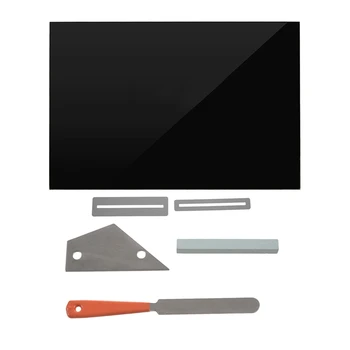 Guitar Bass Pickguard Sheet Scratch Plate Blank Material 1 Ply Black & Guitar Fret Crowning File Leveling Tool
Guitar Bass Pickguard Sheet Scratch Plate Blank Material 1 Ply Black & Guitar Fret Crowning File Leveling Tool