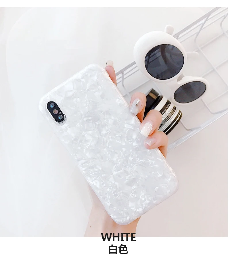 For iPhone 7 Case For iPhone 6 6s 8 Plus Dream Shell Pattern Cases For iPhone XR XS Max Soft TPU Silicone Glitter Luxury Cover For iPhone 7 Case For iPhone 6 6s 8 Plus Dream Shell Pattern Cases For iPhone XR XS Max Soft TPU Silicone Glitter Luxury Cover