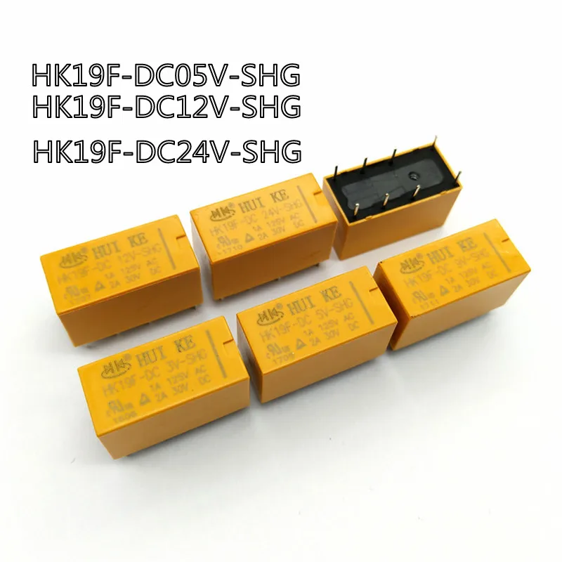 Оригинальные 100 шт. катушки DPDT 8 Pin 2NO 2NC мини-реле мощности PCB Type HUI KE HK19F HK19F-DC5V-SHG HK19F-DC12V-SHG
Оригинальные 100 шт. катушки DPDT 8 Pin 2NO 2NC мини-реле мощности PCB Type HUI KE HK19F HK19F-DC5V-SHG HK19F-DC12V-SHG