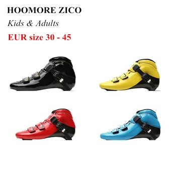 Kids & Adults european size 30 to 45 carbon fiber inline speed skates boot with hook loop buckle competition race shoes for MPC
Kids & Adults european size 30 to 45 carbon fiber inline speed skates boot with hook loop buckle competition race shoes for MPC