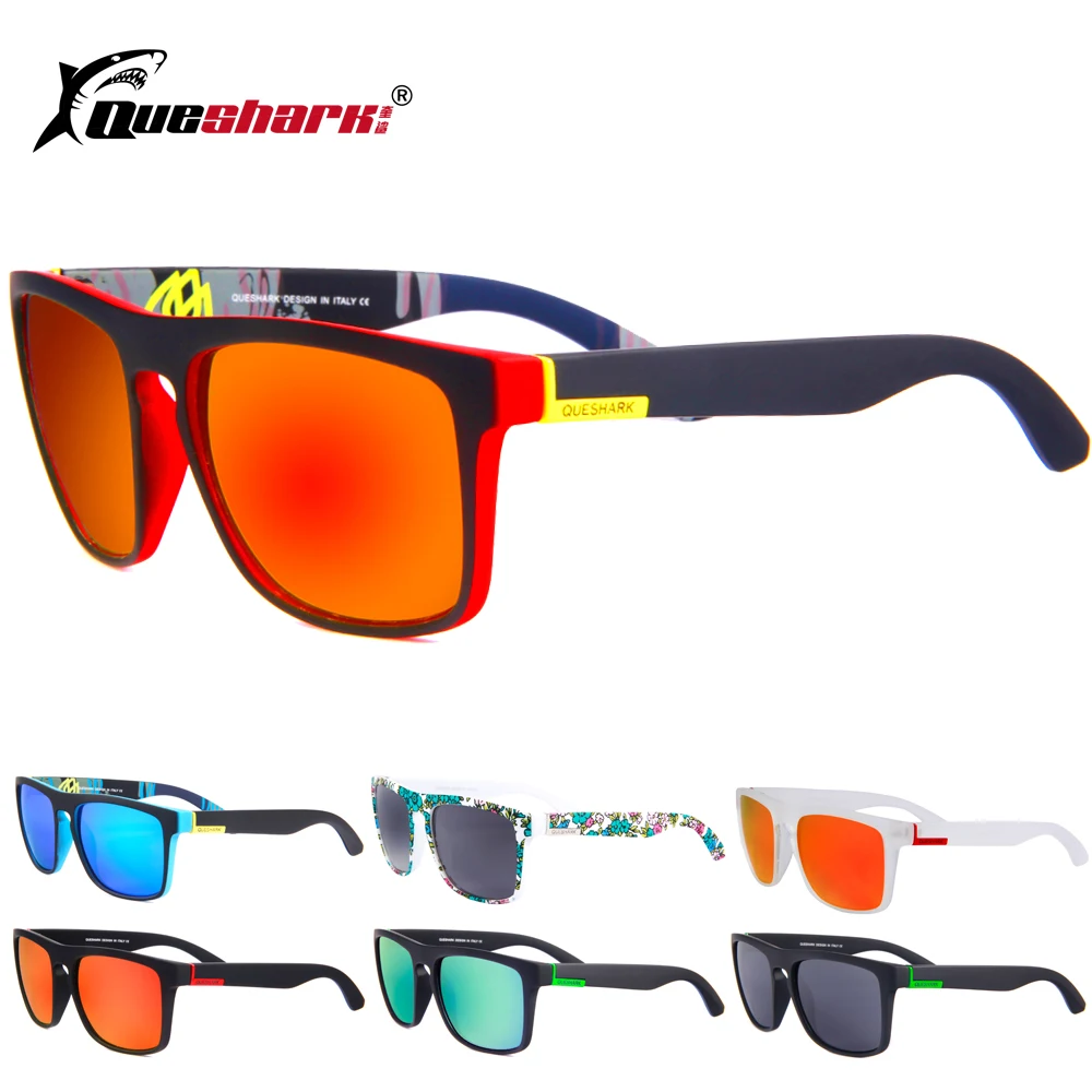 QUESHARK Professional HD TR90 Frame Polarized Fishing Sunglasses Sports Bicycle Glasses UV400 Hiking Climbing Fishing Eyewear
QUESHARK Professional HD TR90 Frame Polarized Fishing Sunglasses Sports Bicycle Glasses UV400 Hiking Climbing Fishing Eyewear