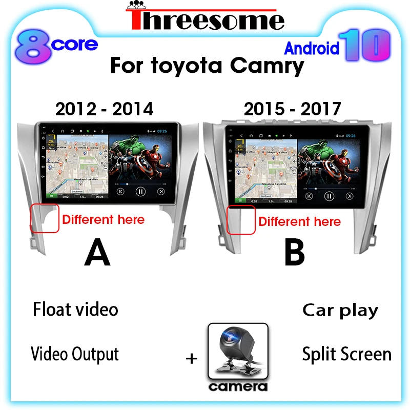 10" Android 10.0 2Din Car Navigation GPS Radio For Toyota Camry 2012-2017 Multimedia Player DSP RDS Floating window 48EQ 4G+WIFI
10" Android 10.0 2Din Car Navigation GPS Radio For Toyota Camry 2012-2017 Multimedia Player DSP RDS Floating window 48EQ 4G+WIFI