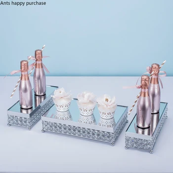 Silver Metal Tray European Cake Tray Cake Shelf Dessert Table Decorative Ornaments Exhibition Hall Wedding Dessert Display Stand
Silver Metal Tray European Cake Tray Cake Shelf Dessert Table Decorative Ornaments Exhibition Hall Wedding Dessert Display Stand