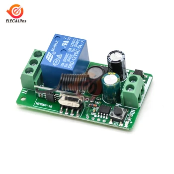 AC 220V 1CH Wireless Transmitter Receiver Relay Module 315MHz 433MHZ Self-locking RF Remote Control Board Relay Control Switch
AC 220V 1CH Wireless Transmitter Receiver Relay Module 315MHz 433MHZ Self-locking RF Remote Control Board Relay Control Switch