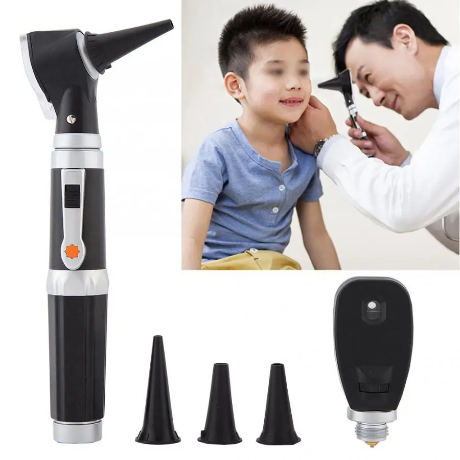 Professional Fiber Optic Otoscope+Ophthalmoscope Kit LED Fiberoptic Otoscope-Ophthalmoscope Set Eye Care Toiletry Kit
Professional Fiber Optic Otoscope+Ophthalmoscope Kit LED Fiberoptic Otoscope-Ophthalmoscope Set Eye Care Toiletry Kit