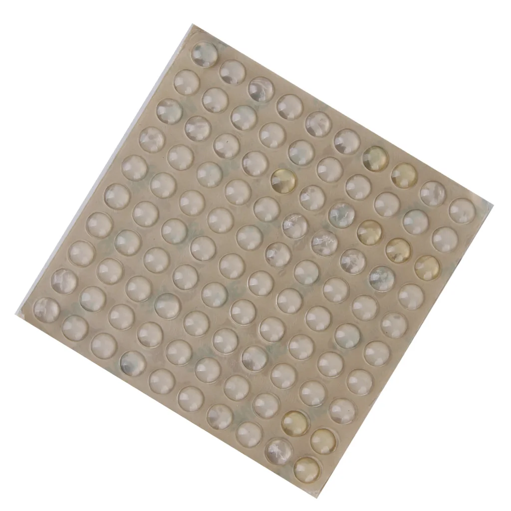 1 Sheet 100pcs Self Adhesive Rubber Feet Small Round Clear Bumpers 10x3mm 1 Sheet 100pcs Self Adhesive Rubber Feet Small Round Clear Bumpers 10x3mm
